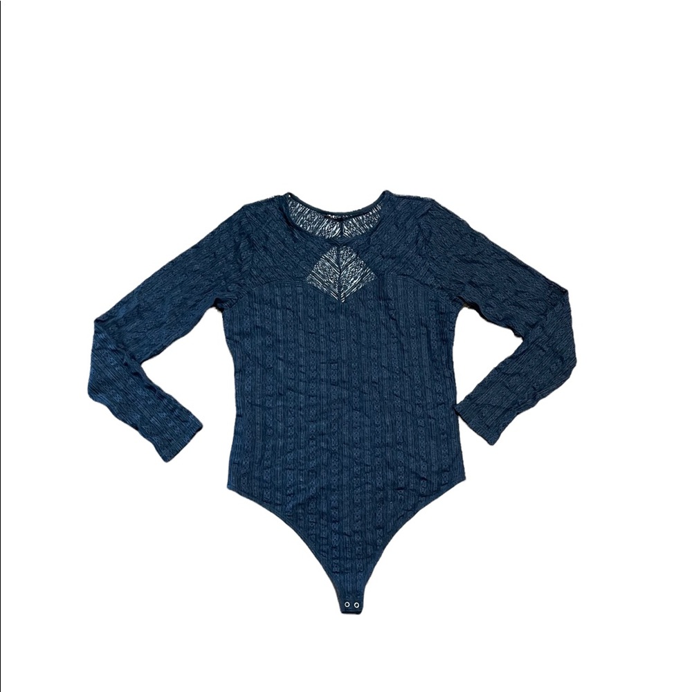 Abercrombie and fitch ❤️black lace❤️ body suit.  T7
